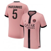 Camiseta Paris Saint-Germain Marquinhos #5 Tercera Equipación 2024-25 manga corta